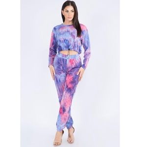 Tie-dye Jogger Set